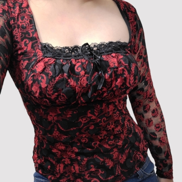 Inc international concepts milkmaid top - Picture 3 of 4